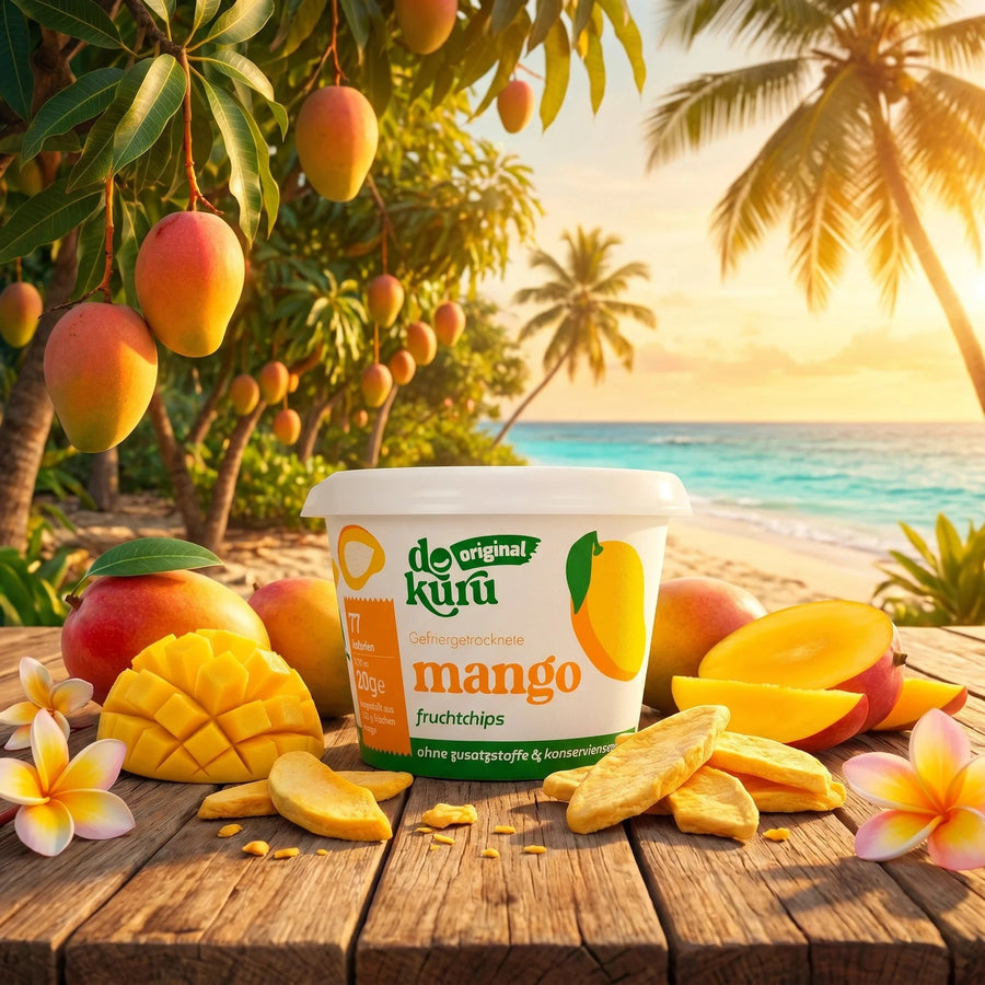 Mango Love, gefriergetrocknete Mango von Dokuru